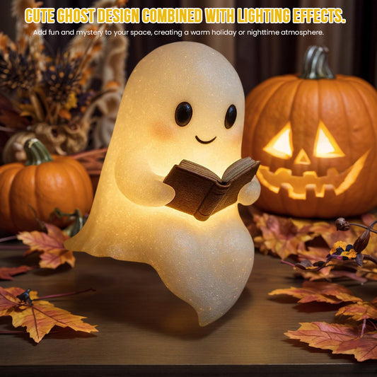 Cute LED Halloween Ghost Night Light Children's Nightlight Gift Bedside Sleep Lamp